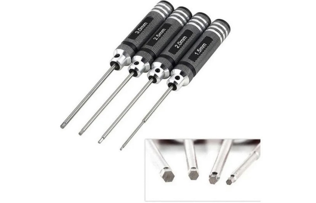 Викрутки HEX 4шт