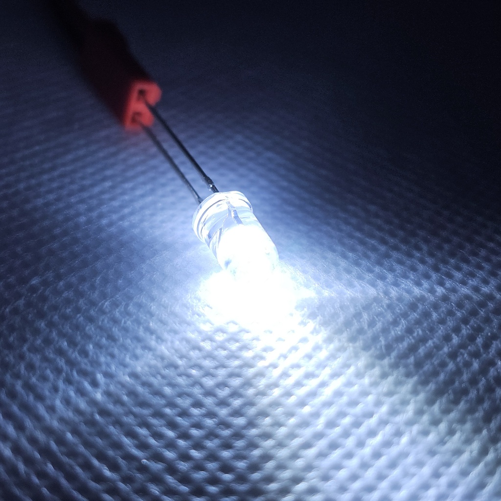 CZ-5014SUWC, БІЛИЙ, 5mm, water clear