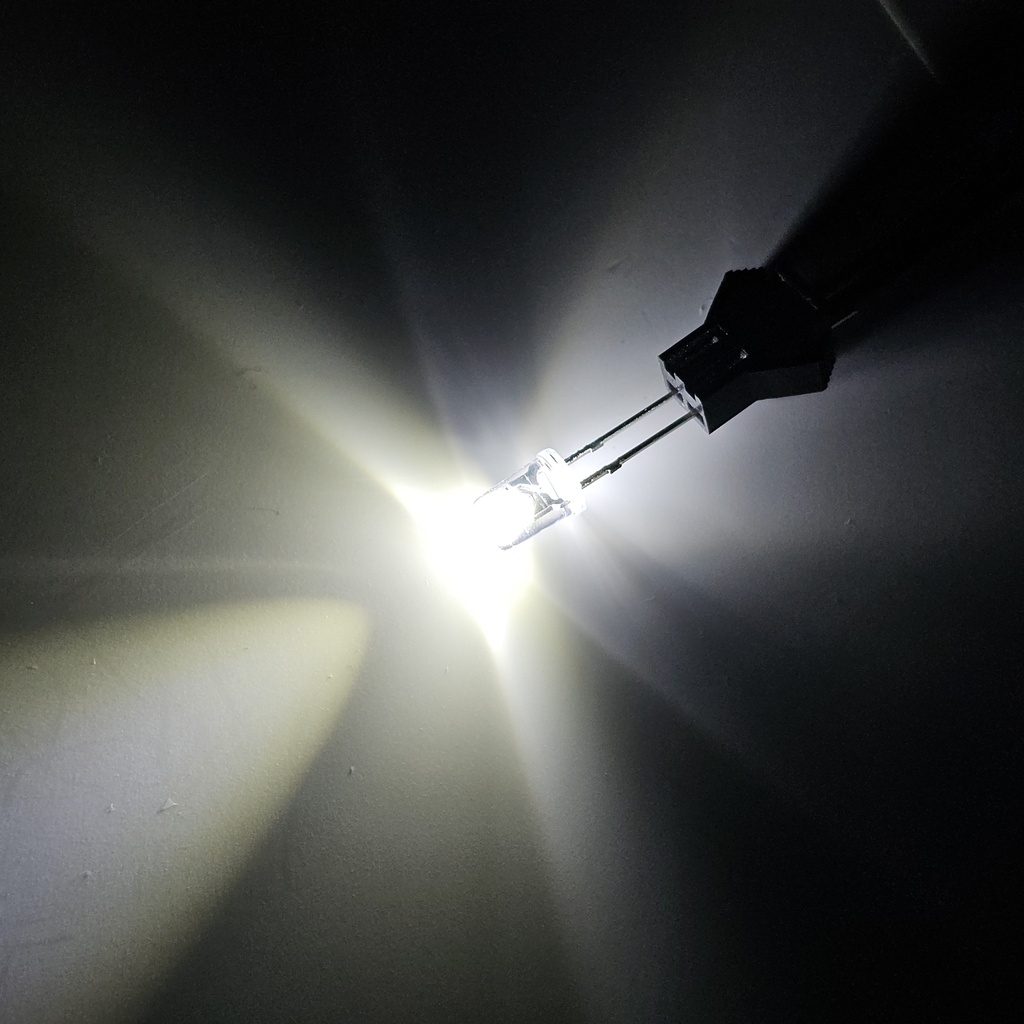 CZ-5014SUWC-12V, БІЛИЙ, 5mm, water clear