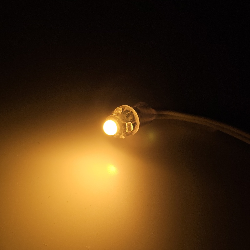 Модуль рекламний 12v монтажний 1 діод Жовтий