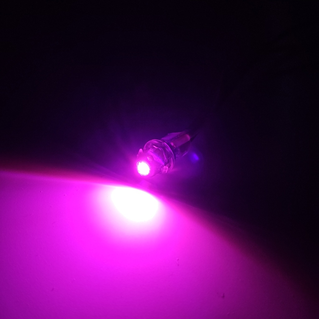 Модуль рекламний 12v монтажний 1 діод Рожевий