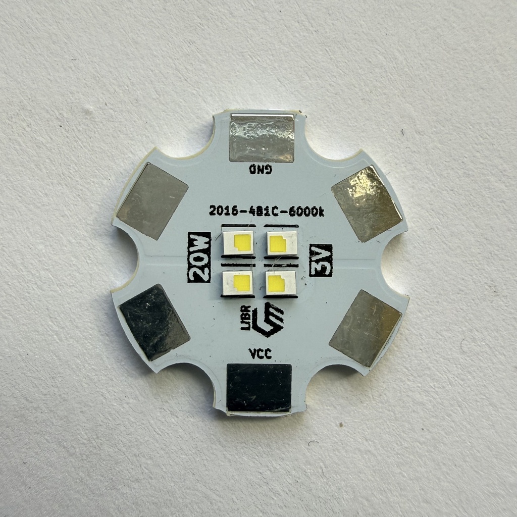 LIBR-2016-4B1C-6000k 3v 20w