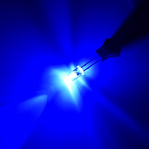 CZ-5014SUBC-12V, СИНІЙ, 5mm, water clear