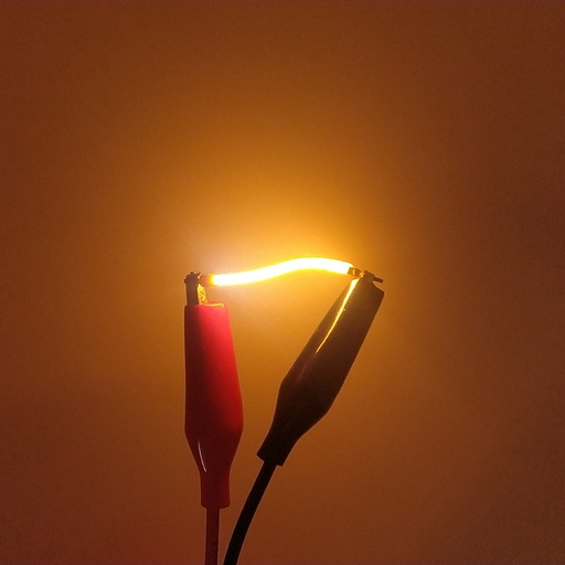 CZ-FILL-40WW-3V-F, світлодіодна нитка "філамент", гнучка 2700k