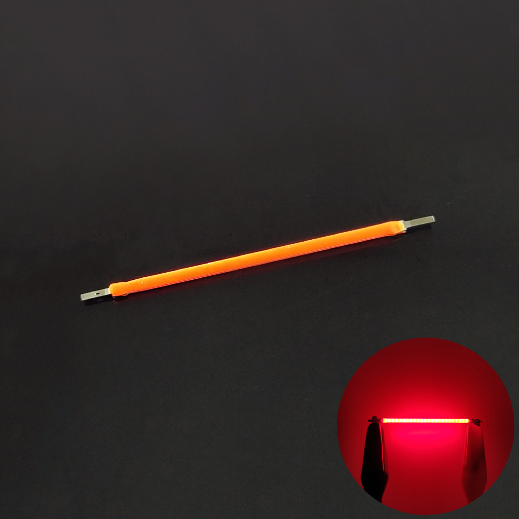 Світлодіодна нитка "філамент", червона, 54 мм, CZ-FILL-54R-3V