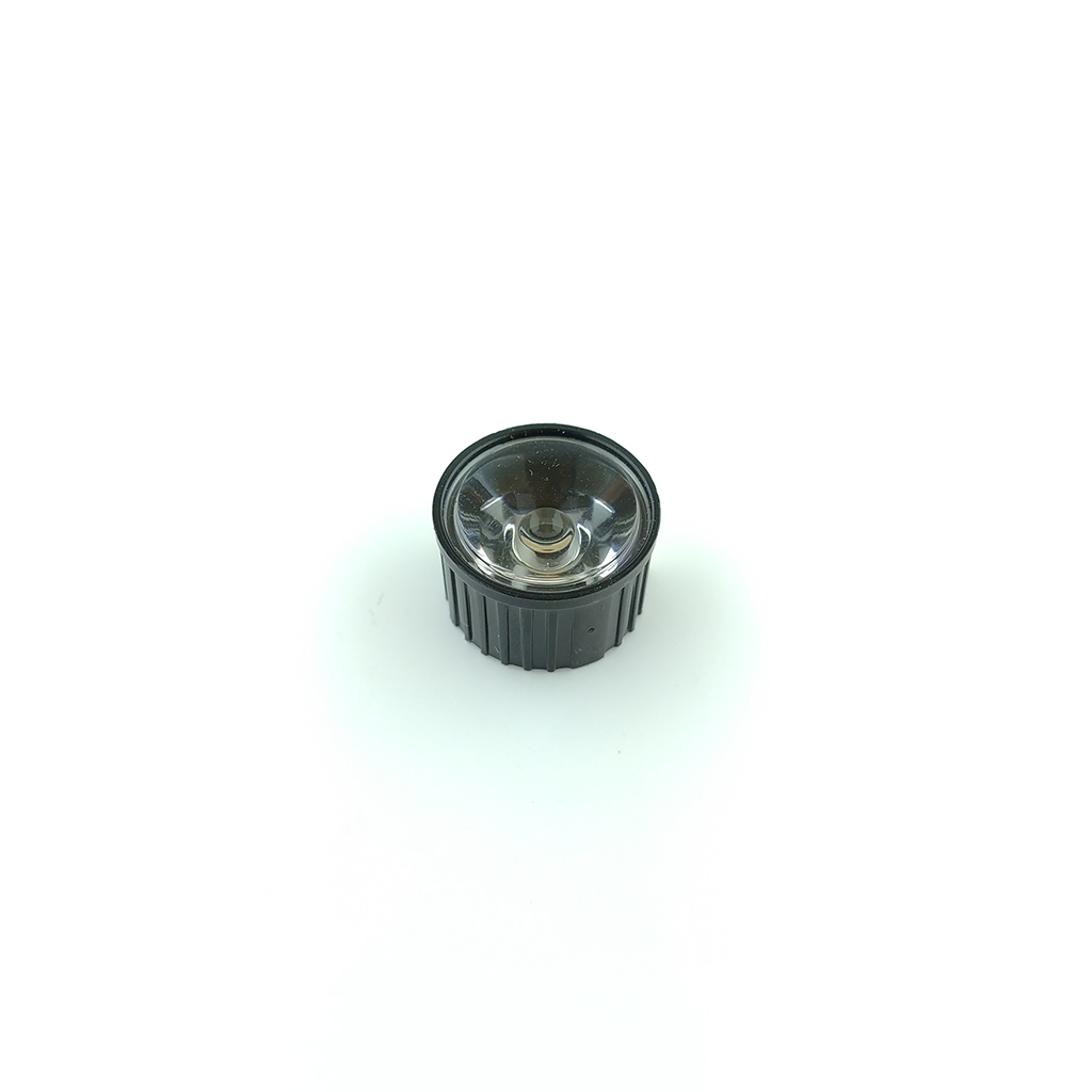 Лінза 45° на потужний світлодіод 8 мм (Epistar, Luxeon, Power LED), з тримачем, 21mm