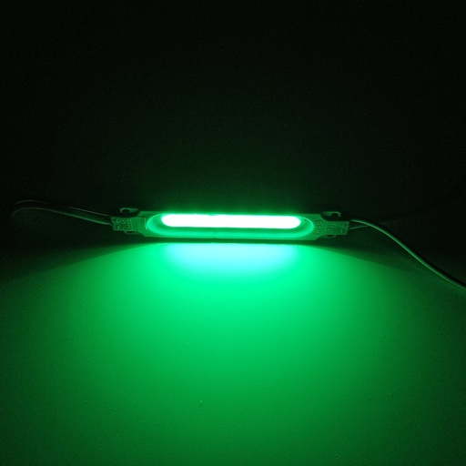 Модуль рекламний 12v COB 6816 прямокутний Зелений