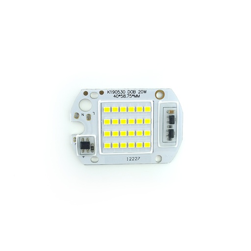 20W 220v 2835 матриця білий холодний 6000k