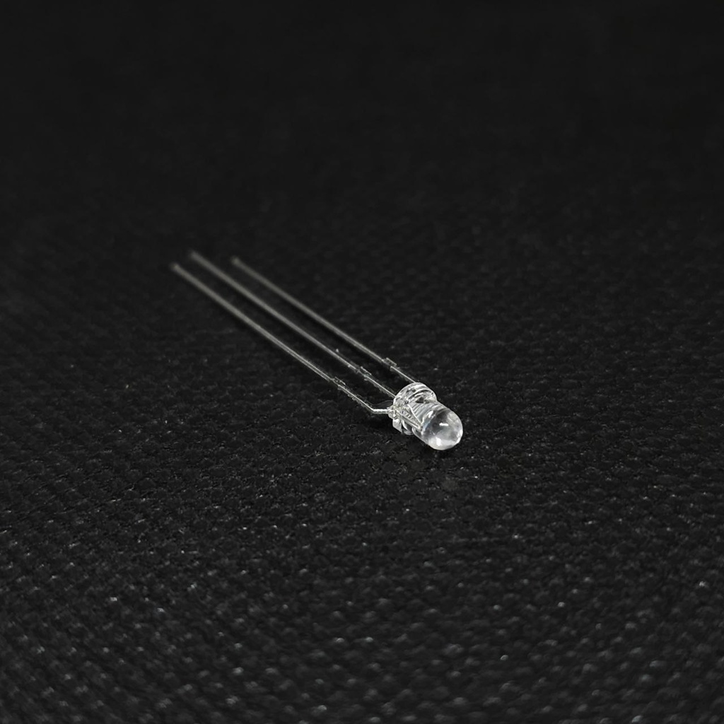 Червоний/Зелений СА;  прозорий; ф3; 3pin